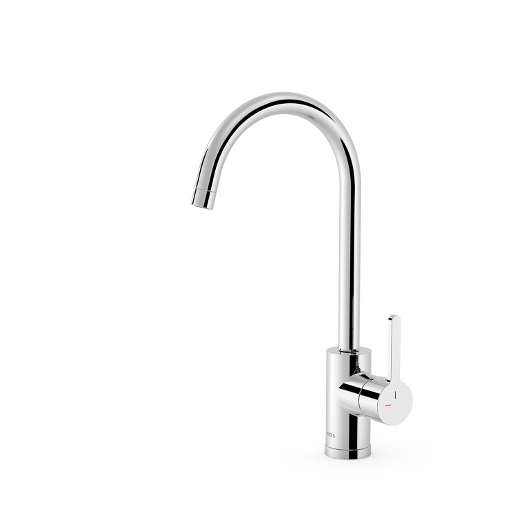 Virtuves izlietnes maisītājs TRES Kitchen, hroms 21644020