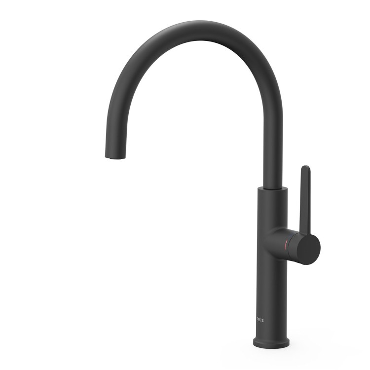 Virtuves izlietnes maisītājs TRES KITCHENS, melns matēts 23044003NM