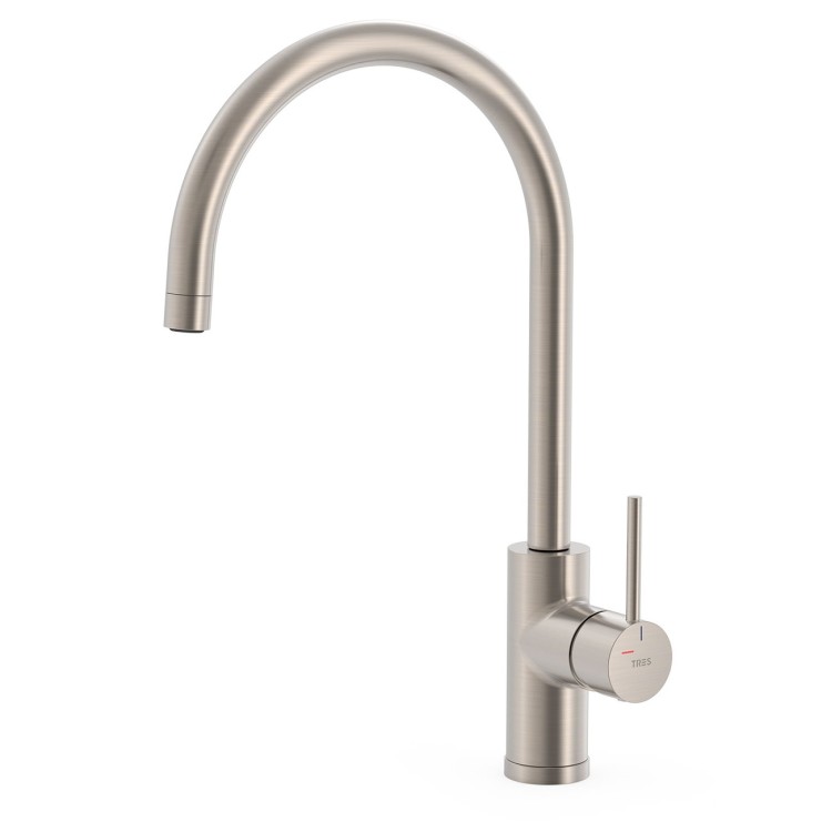 Virtuves izlietnes maisītājs TRES KITCHENS, tērauds 23044005AC