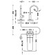 Virtuves izlietnes krāns dzeramajam ūdenim TRES ar filtru, 23050401
