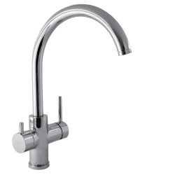 Virtuves izlietnes maisītājs ar filtrēšanas sistēmu 240 TRES, 03045501