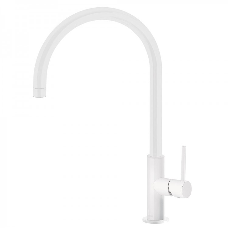 Virtuves izlietnes maisītājs MAX-TRES, balts 06254201BM