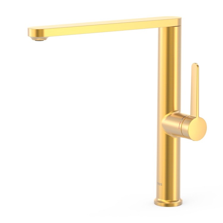 Virtuves izlietnes maisītājs TRES KITCHENS, 24K matēts zelts 23044002OM