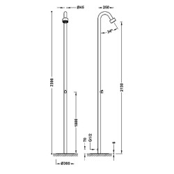 Duša dārzam vai baseinam TRES, 13499503