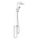 Dušas komplekts TRES ar stacionāro un rokas dušu, 19063502