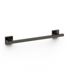 Dvieļu turētājs TRES SQUARE 40cm, melna metālika 10723601KM