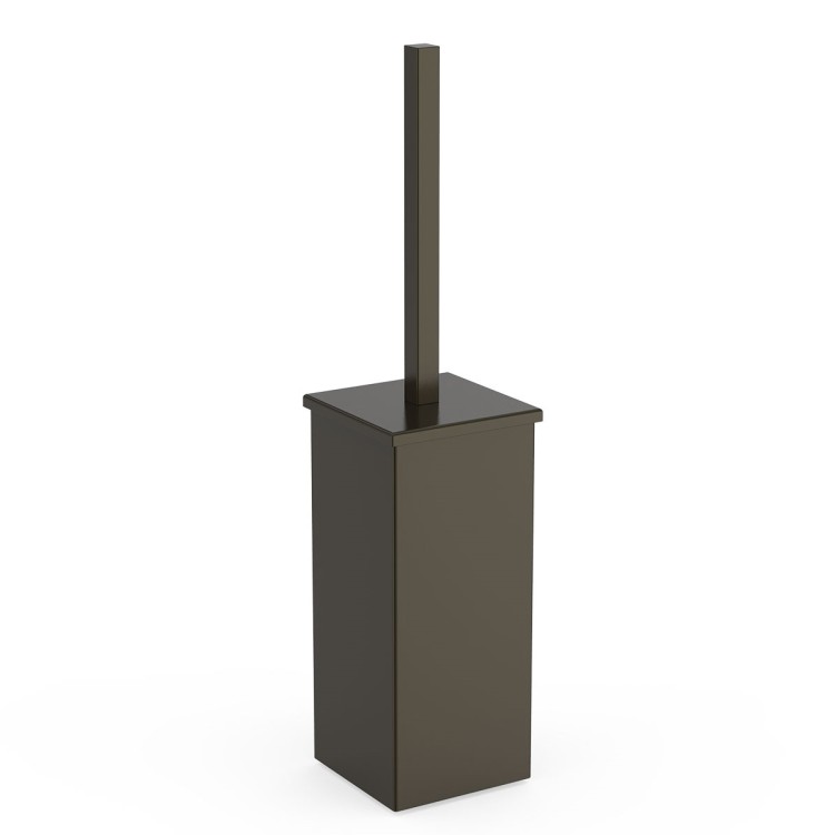 Tualetes birste ar turētāju TRES Square, uz virsmas liekama, 10733605KMB