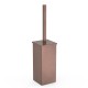 Tualetes birste ar turētāju TRES Square, uz virsmas liekama, 10733605VO