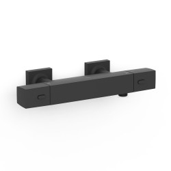 Termostata dušas maisītājs TRES OVER-WALL, melns 19016406NM