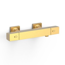 Termostata dušas maisītājs TRES OVER-WALL, matēts zelts 19016406OM