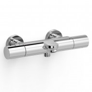 Vannas un dušas termostata maisītājs TRES OVER-WALL, hroms 19017401