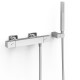Termostata dušas maisītājs ar dušu TRES OVER-WALL, hroms 19016469