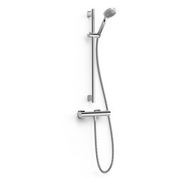 Termostata dušas maisītājs ar dušu BASE-TRES PLUS, hroms 21619601