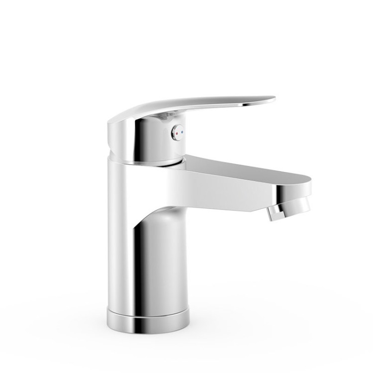 Izlietnes maisītājs BASE-TRES Plus ECO, hroms