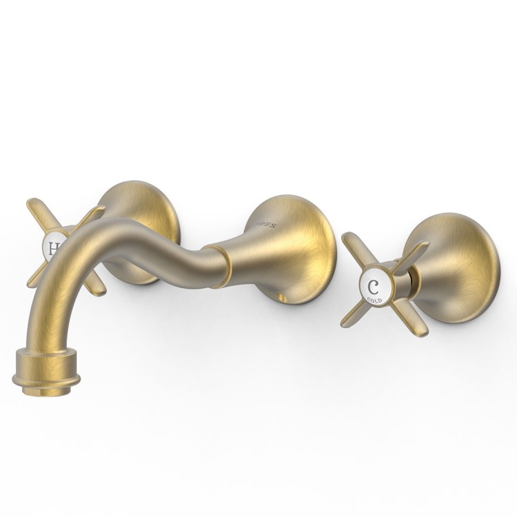 Izlietnes maisītājs no sienas TRES Clasic, 24215101LM