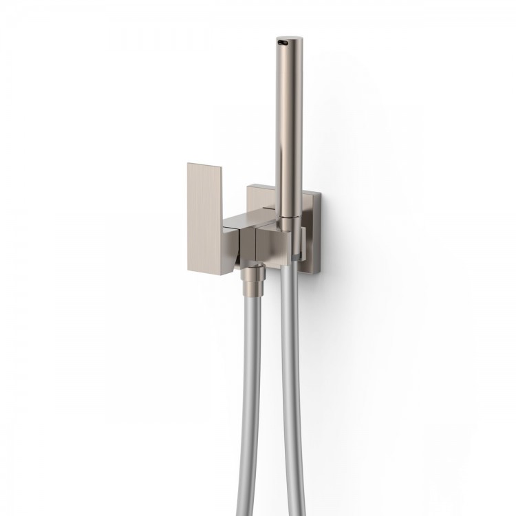 Iebuvējams maisītājs ar bidetta dušu CUADRO-TRES reģipša sienām, 00612302AC