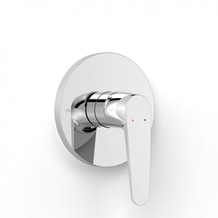 Dušas iebūvējamā maisītāja dekoratīvā daļa TRES FLAT, 20427810