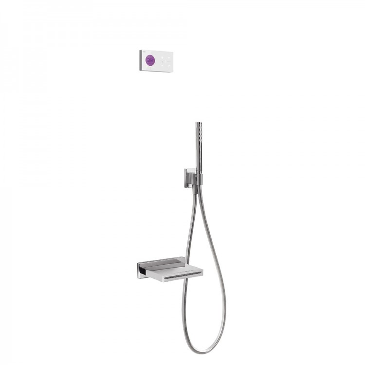 Elektroniskā termostata vannas un dušas sistēma TRES Bath Space