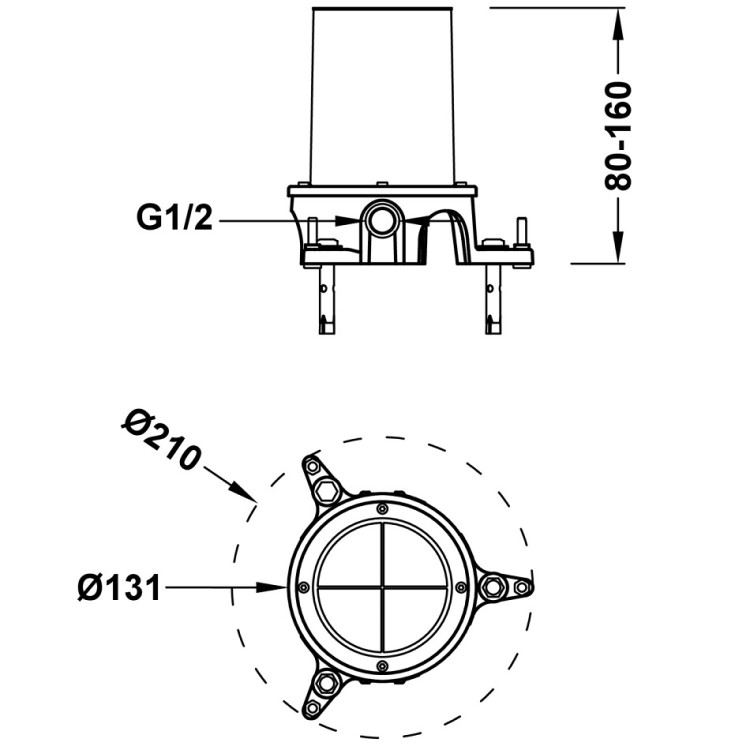 TRES Grīdas montāžas izlietnes maisītāja darba daļa, 26285350