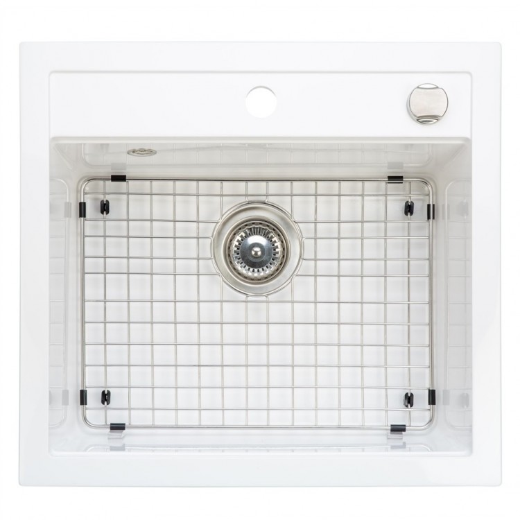 Turtl Tērauda režģis izlietnes pamatnes aizsardzībai 451x316 mm