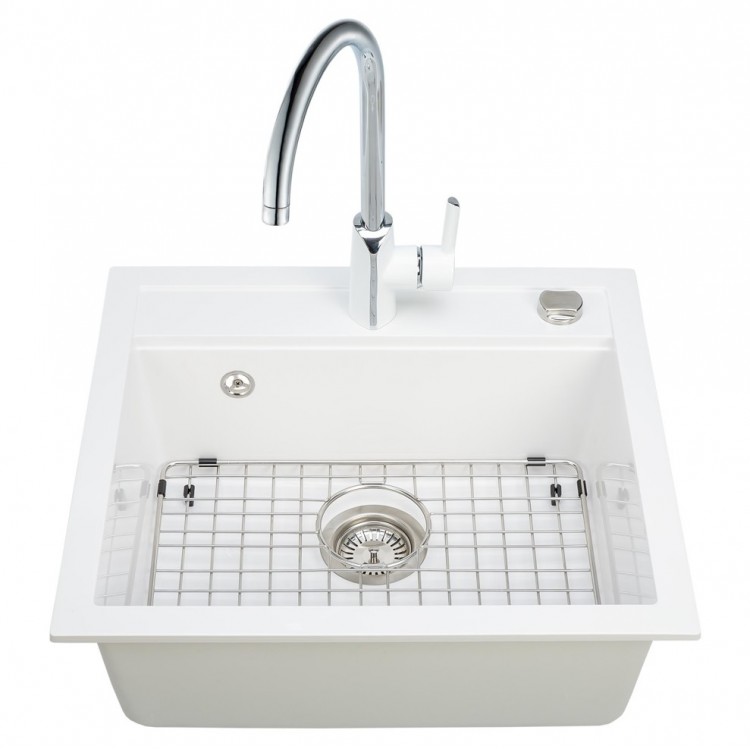 Turtl Tērauda režģis izlietnes pamatnes aizsardzībai 451x316 mm