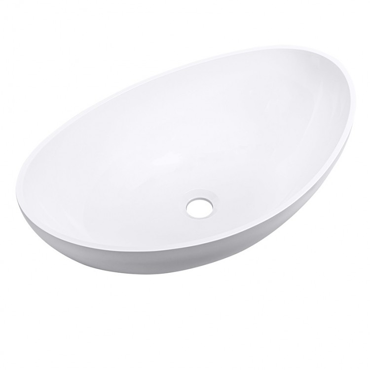 Vannas istabas uzliekamā izlietne Turtl INTRA 59x38cm, BQS590-700