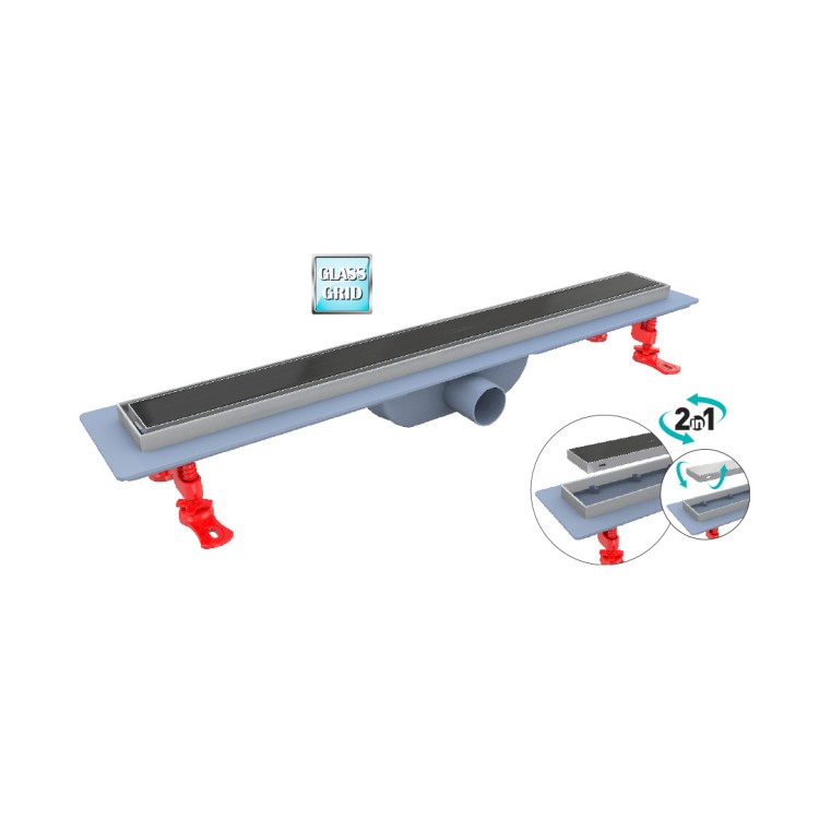 Dušas kanāls Valtemo Ducoline ARTY 400mm, VLD-598310B51B
