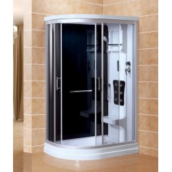 Masāžas dušas kabīne Vento Sicilia 80x120cm R.