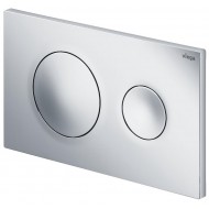 Noskalošanas taustiņš Viega Visign for Style 20 Prevista, hroms 773779