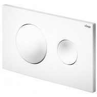 Noskalošanas taustiņš Viega Visign for Style 20 Prevista, balts 773793