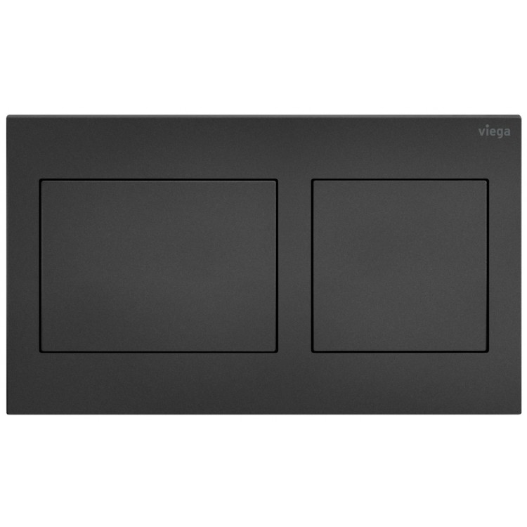 Noskalošanas taustiņš Viega Visign for Style 21 Prevista, melns matēts 801724