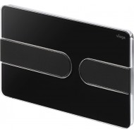 Noskalošanas taustiņš Viega Visign for Style 23 Prevista, melna 773199