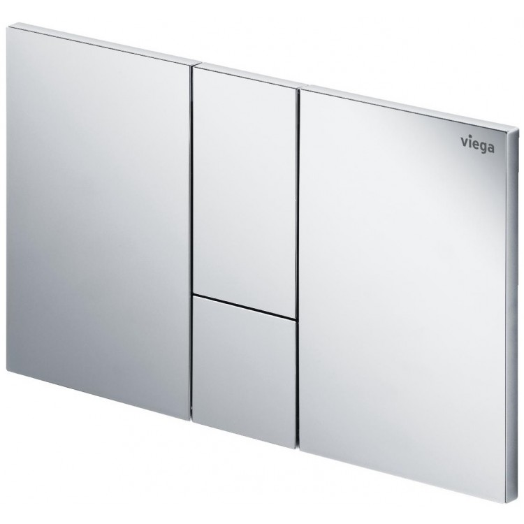 Noskalošanas taustiņš Viega Visign for Style 24 Prevista, hroms 773267