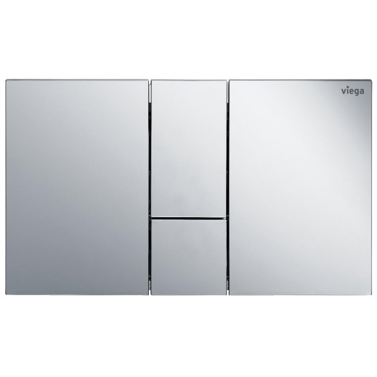 Noskalošanas taustiņš Viega Visign for Style 24 Prevista, hroms 773267