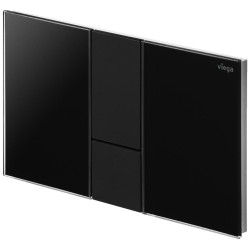 Noskalošanas taustiņš Viega Visign for Style 24 Prevista, melna 773311