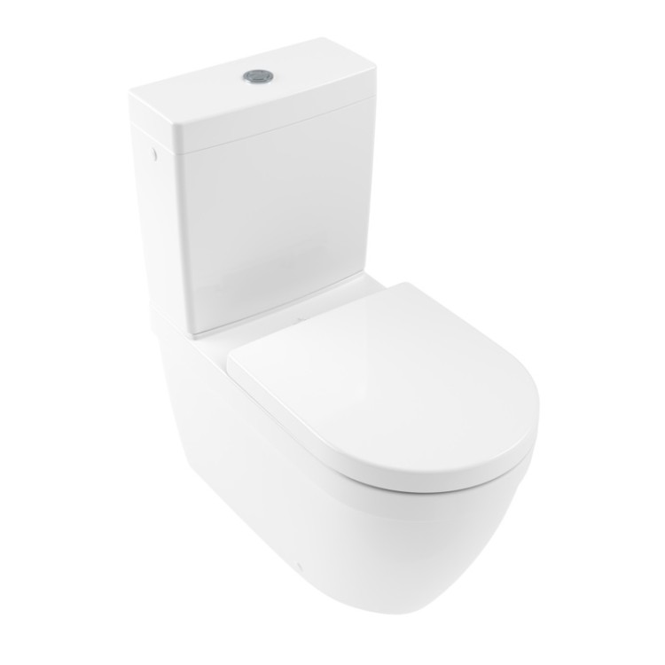 Tualetes pods Villeroy&Boch Architectura Rimless Direct_flush pods ar Soft Close vāku, 5691R001