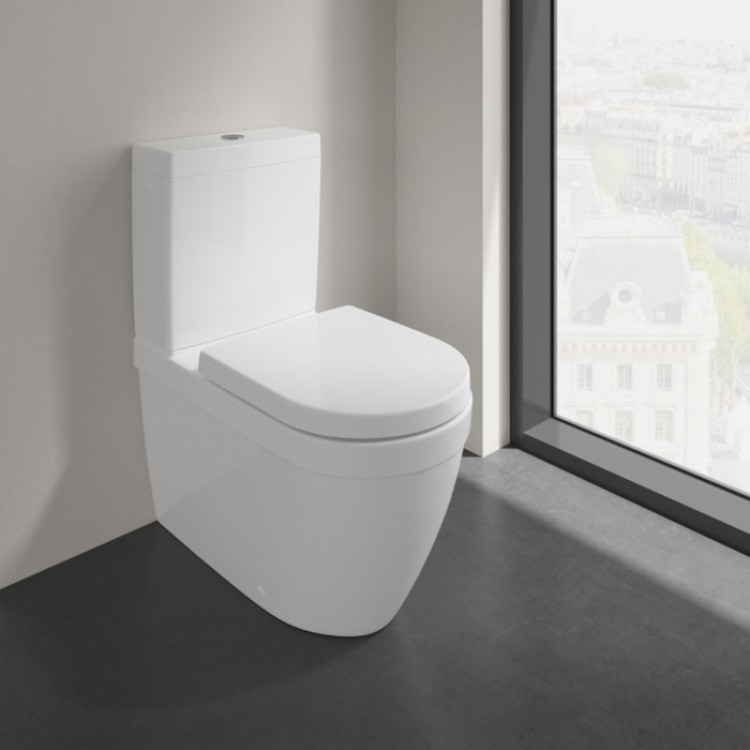 Tualetes pods Villeroy&Boch Architectura Rimless Direct_flush pods ar Soft Close vāku, 5691R001