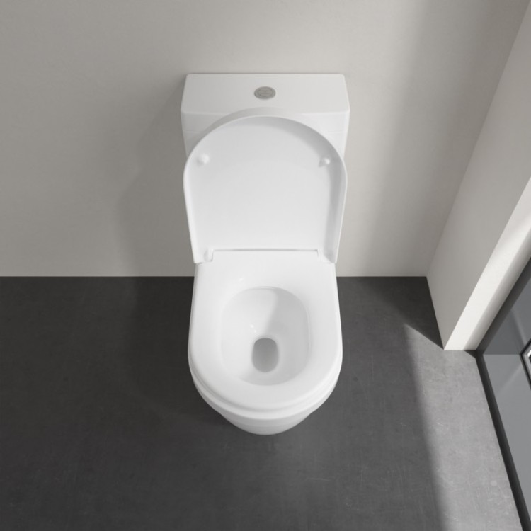 Tualetes pods Villeroy&Boch Architectura Rimless Direct_flush pods ar Soft Close vāku, 5691R001