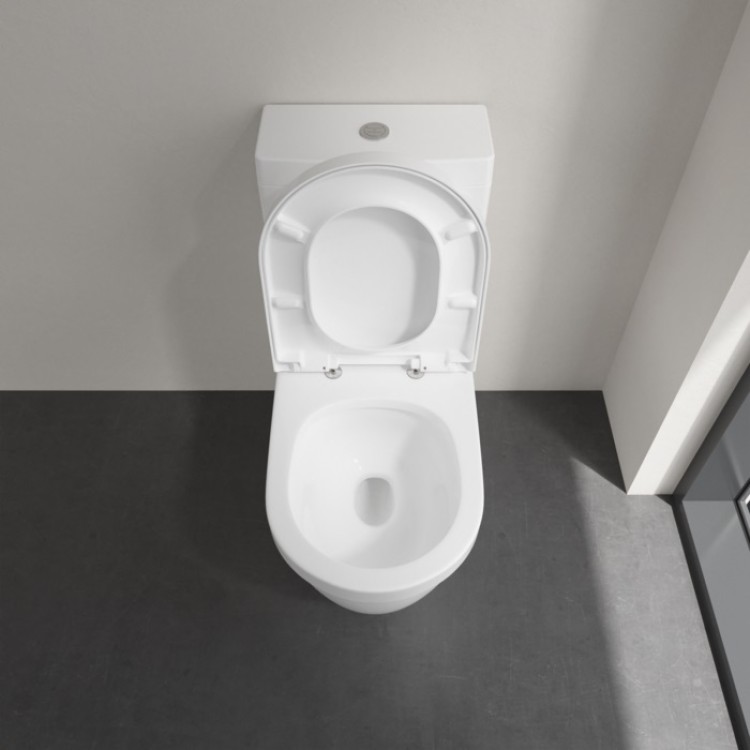 Tualetes pods Villeroy&Boch Architectura Rimless Direct_flush pods ar Soft Close vāku, 5691R001
