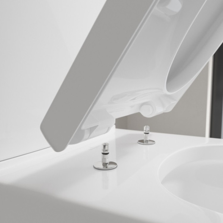 Tualetes pods Villeroy&Boch Architectura Rimless Direct_flush pods ar Soft Close vāku, 5691R001