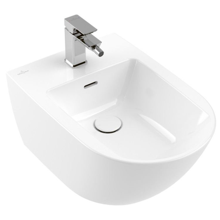 Bidē piekaramais Villeroy & Boch Subway 3.0, balts