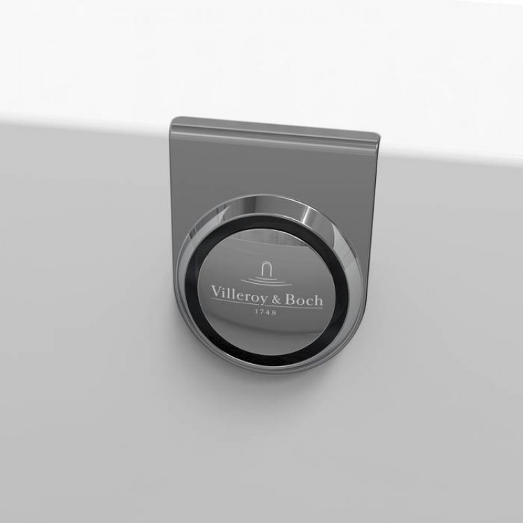 Brīvi stāvoša vanna Villeroy & Boch Oberon 2.0 Duo WALL 1800x800mm, ar sifonu