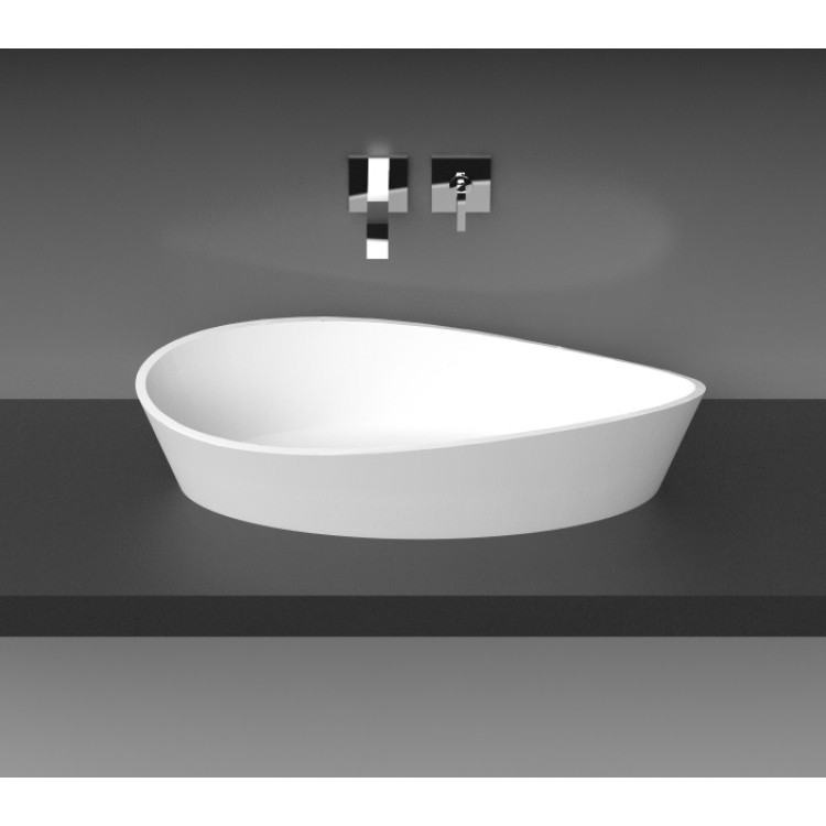 Vannas istabas uzliekamā izlietne Aura ISIDE 80x39 cm