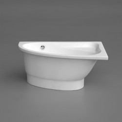 Stūra vanna Vispool MIA 140x90cm L/K