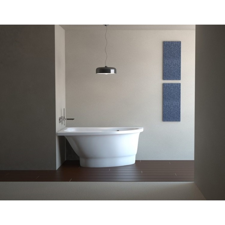 Stūra vanna Vispool MIA 140x90cm L/K