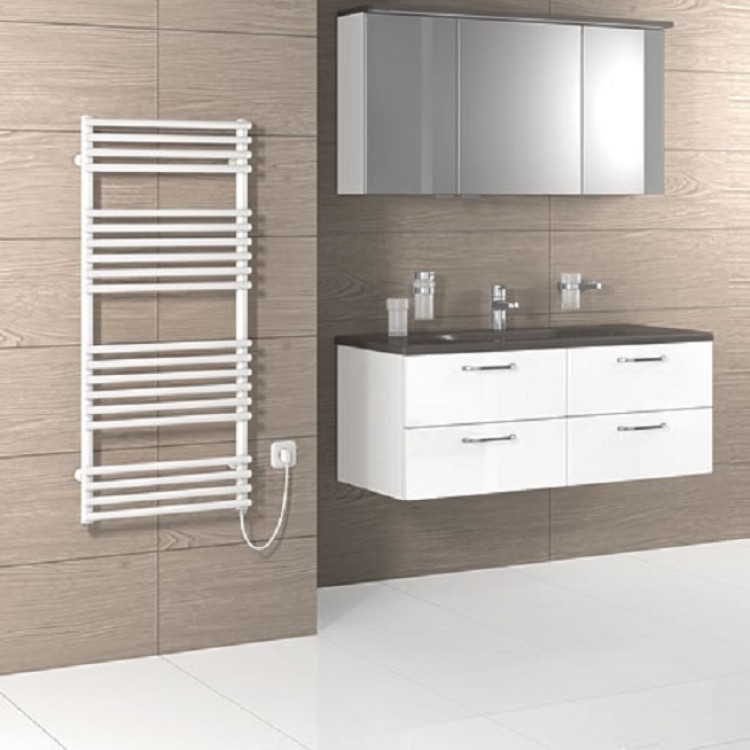 Dvieļu žāvētājs Vogel&Noot Della Wave 500x1800mm, balts