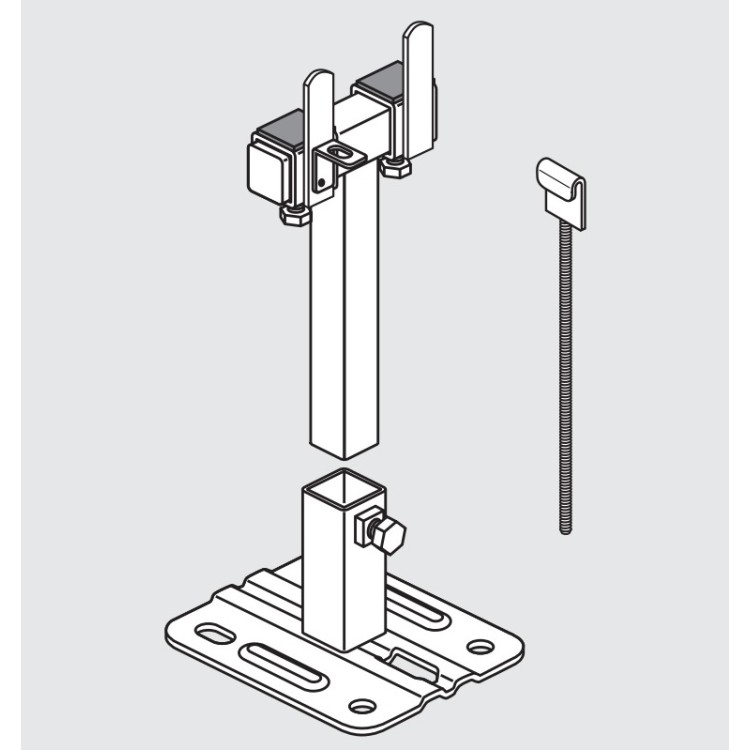 Vogel&Noot konvektoru grīdas konsole SK12, 1 gab.