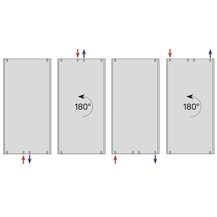 Radiators Vogel & Noot VERTICAL 21 1800x450