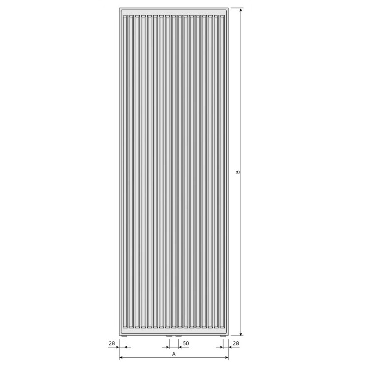 Radiators Vogel & Noot VERTICAL 21 1800x450