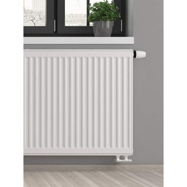 Tērauda paneļu apkures radiators Vogel&Noot VK ar apakšējo pieslēgumu 22 300x1320